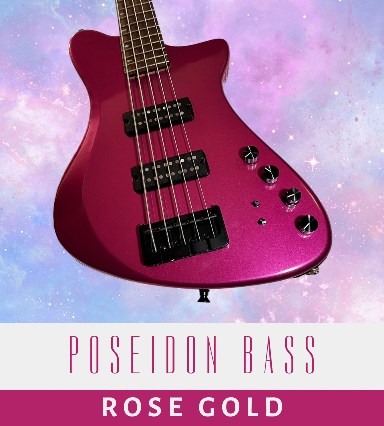 Poseidon Bass Rose Gold